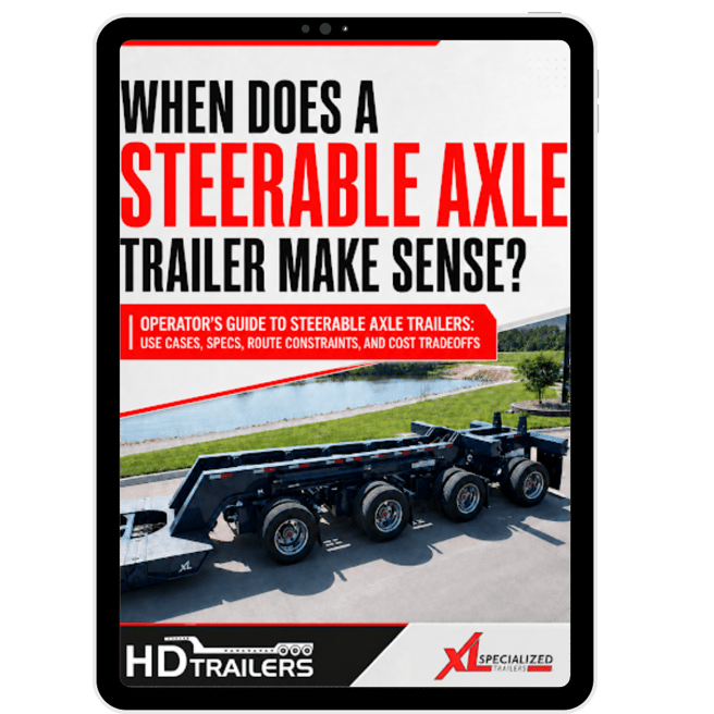 When Does a Steerable Axle Trailer Make Sense